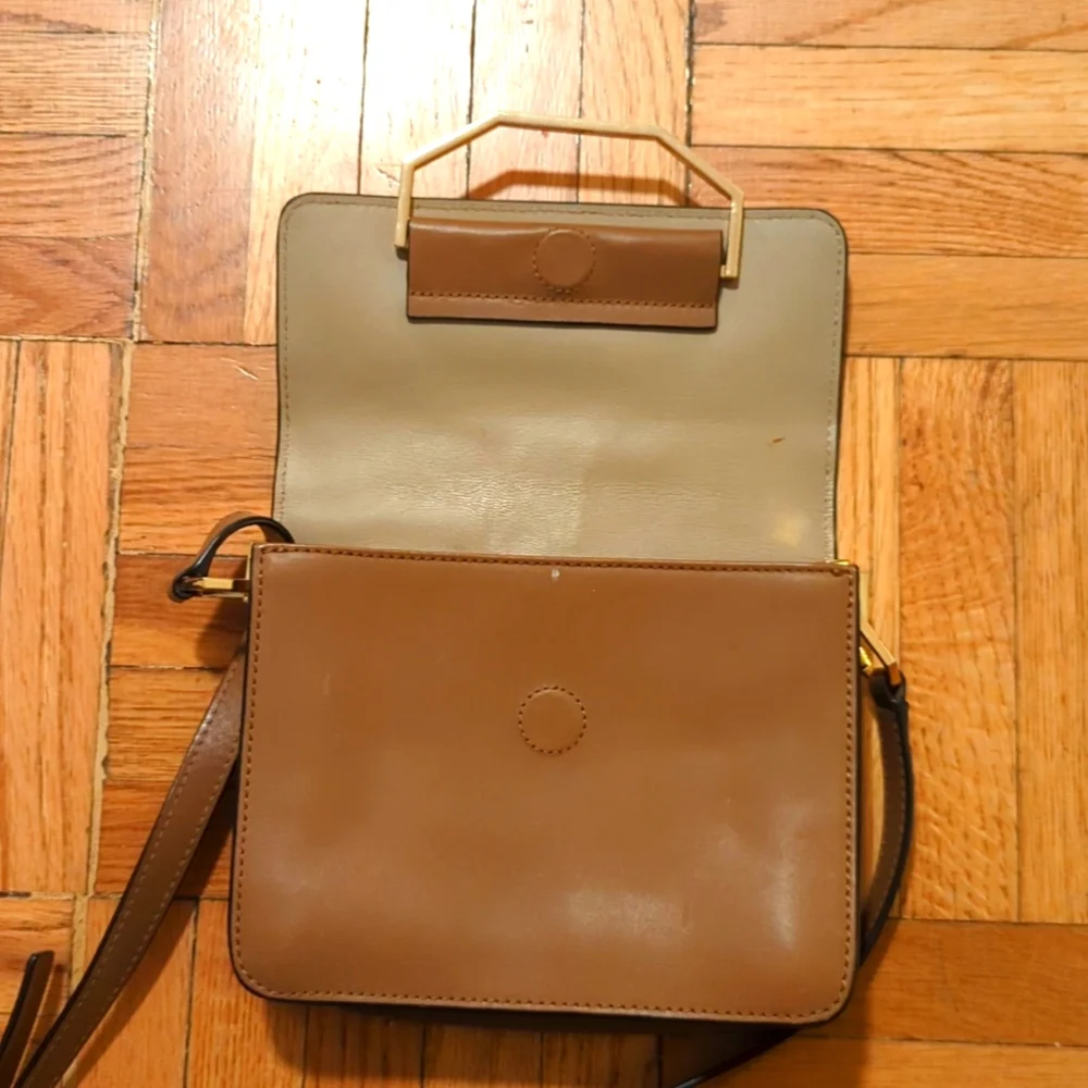 Louise Et Cie calf hair crossbody leather bag - Picture 2 of 12